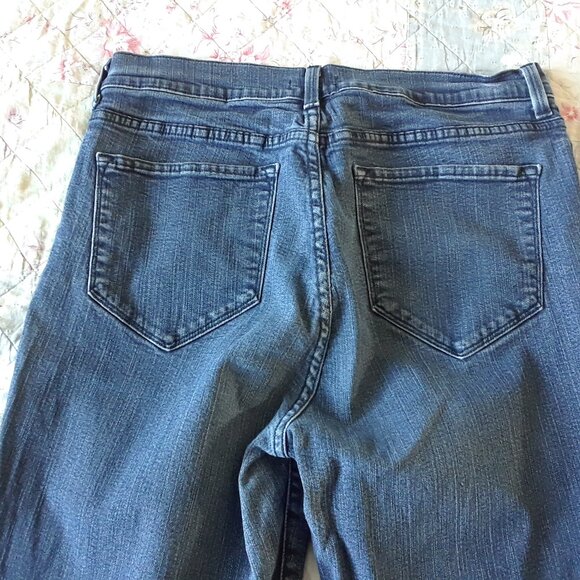 NYDJ High Rise Straight Leg Size 16 Medium Wash - Picture 9 of 14